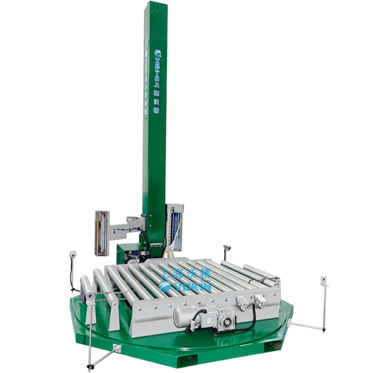 低臺式轉(zhuǎn)盤式纏繞機 VK 100 L